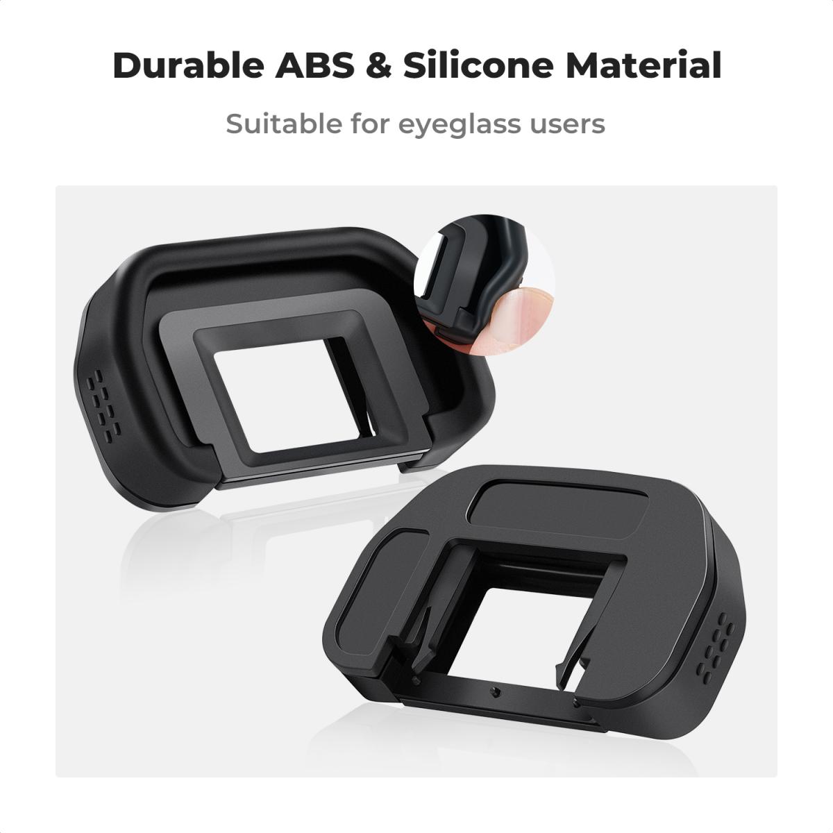 Canon EB -kameran etsimen silmäsuppilo *2 + salamakengän tasoitus *2 + pölynimuripyyhkeet *1 Canon EOS 5DM2, 5D, 6DM2, 6D, 90D, 80D, 70D, 60D, 60Da, 50D, 40D -kameroille