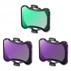 DJI Avata 2 Kit de filtres pour drone (PL+ND8+ND16) Lot de 3 filtres compatibles avec DJI Avata 2, filtres d'objectif de drone à densité polarisante neutre multicouche