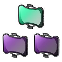 DJI Avata 2 Kit de filtres pour drone (PL+ND8+ND16) Lot de 3 filtres compatibles avec DJI Avata 2, filtres d'objectif de drone à densité polarisante neutre multicouche