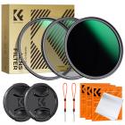 Kit de filtres d'objectif polarisants circulaires 67 mm CPL + MCUV + ND1000 + bouchon d'objectif Protection MCUV Kit de filtres d'objectif à densité neutre avec revêtements 24 couches Série Nano-Dazzle