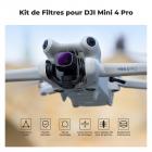 Filtre effet K&F Concept ND CPL pour DJI Mini 4 Pro, UV CPL Black Diffusion 1/4 LPR ND8/PL ND16/PL ND32/PL ND64/PL ND128/PL ND256/PL ND16 ND32 ND64 ND128 ND256 ND1000 Kit de filtres