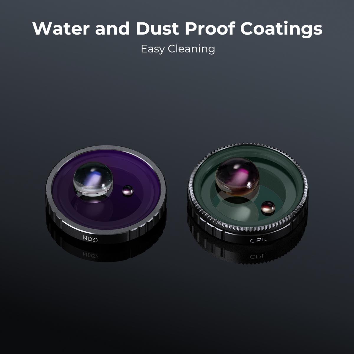 ND8+ND16+ND32+ND64 Filters Kit Neutral Density Filter 28 Multi-Layer Coated Compatible with Insta360 GO 3S Action Camera