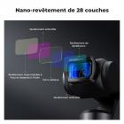 Kit de Filtres Magnétiques pour DJI Osmo Pocket 3 Anamorphique 1,2X + Macro 10X + Grand Angle + ND8 + ND32 + ND128, Verre Optique AGC HD, Cadre en Alliage Magnétique, Revêtement 28 Couches