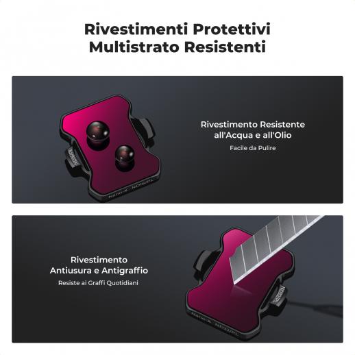 Filtri Polarizzatore Gimbal Safe Set Filtri ND/PL Neewer Per DJI Avata 2 - 4 Pezzi, ND8/PL A ND64/PL, Vetro Ottico HD Filtri Densità Neutra Polarizzatore