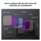 Kit de Filtres ND4+ND8+ND16+ND32 Filtres ND pour Caméra d'Action Gopro Hero 9/10/11/12/13 avec 28 Couches de Nano-revêtement