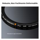 Anello adattatore per filtro obiettivo Ricoh 42-49 mm, con copriobiettivo Kf 49 mm *1, adatto per modello Ricoh Gr, serie Nano-X