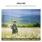 Lot de 3 filtres ND et CPL DJI NEO CPL + ND8 + ND16 Filtre polarisant à densité neutre pour objectif de drone, verre optique HD multicouche/cadre en aluminium