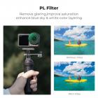 DJI Osmo Action 3/4/5 Pro için Push-in CPL ND Filtresi, 6'lı Paket CPL ND8 ND16 ND32 ND64 ND1000 Polarize Nötr Yoğunluk Filtresi Aksiyon Kamera Aksesuarları, Çok Kaplamalı HD Optik Cam