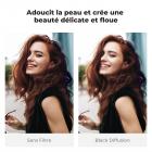 Ensemble de filtres polarisants Black Mist 1/4 + CPL 43 mm, effet cinématographique onirique, 18 revêtements multicouches, série Nano-Klear