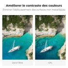 Ensemble de filtres polarisants Black Mist 1/4 + CPL 43 mm, effet cinématographique onirique, 18 revêtements multicouches, série Nano-Klear