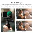 Kit de filtres ND2-32, PL et Black Mist 1/4 compatibles avec DJI Osmo Action 5 Pro/Osmo Action 4/Osmo Action 3, installation par encliquetage, pas besoin de retirer le filtre d'origine