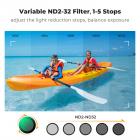 K&F Concept 3 Pezzi Set di Filtri (PL+ND2-32+Black Mist 1/4) per DJI OSMO Action 5 Pro/Action 4/3, Polarizzatore Circolare+Densità Neutra Regolabile+Black Diffusion con 28 Strati di Nano Rivestimento