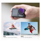 DJI Osmo Action 4 ND Filterkit ND8 + ND16 + ND32 + ND64 4 Pack Optische Glasfilters Met Meerlaagse Coating