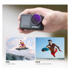 DJI Osmo Action 4 et Action5 PRO Kit de filtres ND ND8 + ND16 + ND32 + ND64, lot de 4 filtres en verre optique avec revêtement multicouche