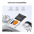 K&F Concept 2 Packs E Mount Tappo anteriore del corpo e tappo posteriore dell'obiettivo compatibili con Canon T7 T6 T5 T8i T8i T7i 5D IV 5D III 5D II 6D II 6D I 90D 80D