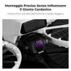 K&F Concept 4 Pezzi Set di ND Filtri per DJI Flip, Filtro Densità Neutra ND8 ND16 ND32 ND64, Vetro Ottico HD Multistrato/Telaio in Alluminio, Drone Lens Accessori