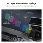 Zestaw filtrów ND do drona DJI Flip, 4 sztuki (ND8+ND16+ND32+ND64) z neutralną gęstością i redukcją światła, wielowarstwowe szkło optyczne HD, akcesoria do dronów