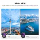 K&F Concept 3 Pezzi Set di Filtri CPL ND per DJI Flip, Polarizzatore Circolare + Densità Neutra, con Filtro CPL ND8 ND16, Vetro Ottico HD Multistrato/Telaio in Alluminio, Drone Lens Accessori