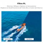 K&F Concept 3 Pezzi Set di Filtri CPL ND per DJI Flip, Polarizzatore Circolare + Densità Neutra, con Filtro CPL ND8 ND16, Vetro Ottico HD Multistrato/Telaio in Alluminio, Drone Lens Accessori