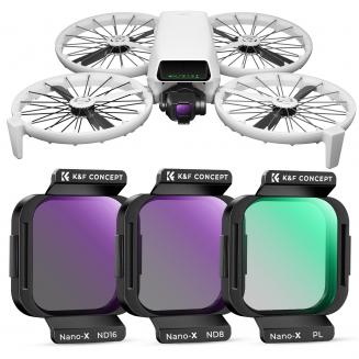 Zestaw filtrów ND PL do DJI Flip, 3 sztuki (CPL+ND8+ND16), filtr polaryzacyjny o neutralnej gęstości, akcesoria do obiektywów kamer i dronów, wielowarstwowe szkło optyczne, górny filtr polaryzacyjny redukujący światło Zestaw filtrów ND PL do DJI Flip, 3 sztuki (CPL+ND8+ND16), filtr polaryzacyjny o neutralnej gęstości, akcesoria do obiektywów kamer i dronów, wielowarstwowe szkło optyczne, górny filtr polaryzacyjny redukujący światło