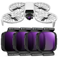 K&F Concept 4 Pezzi 2 in 1 Set di Filtri per DJI Flip, Densità Neutra&Polarizzatore ND&PL, con Filtro ND8&PL ND16&PL ND32&PL ND64&PL, Vetro Ottico HD Multistrato/Telaio in Alluminio, Accessori K&F Concept 4 Pezzi 2 in 1 Set di Filtri per DJI Flip, Densità Neutra&Polarizzatore ND&PL, con Filtro ND8&PL ND16&PL ND32&PL ND64&PL, Vetro Ottico HD Multistrato/Telaio in Alluminio, Accessori