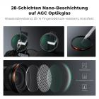 K&F Concept Magnetic CPL Filter Set 72mm Magnetisches Schnellwechsel System Quick Swap System Polfilter, ND2-ND32, Black Mist 1/4 mit Magnetischer Adapterring und Objektivdeckel, Filtertasche