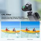DJI Osmo Pocket 3 1.2X Anamorfik Lens + 10X Makro Lens + Geniş Açı Lens + ND8 + ND32 + ND128 + CPL + Black Mist 1/4, 8 Paket Filtre Seti Manyetik Bağlantı / Çok Kaplamalı / Optik Cam + 6 Adet Kamera Ekran Koruyucu