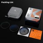 52mm Kit Filtri, Filtro UV + CPL + ND2-400, Filtro di Protezione MCUV + Polarizzatore + Densità Neutra ND2-400 con Custodia per Filtro - Serie Nano-Klear