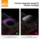 K&F Concept Upgrade Screw on ND/PL Filter Set Compatible with Insta360 Ace Pro 2, ND8/PL+ND16/PL+ND32/PL+ND64/PL, Neutral Density Polarizing Action Camera Accessories, HD Optical Glass Multi-Coated