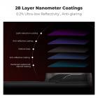 K&F CONCEPT Opgraderingssæt til ND-filter med skruer, kompatibelt med Insta360 Ace Pro 2, 4-pak ND8 ND16 ND32 ND64 Tilbehør til neutral densitets-actionkameraer, lysreduktion, HD optisk glas multicoated filter