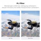 K&F Concept Upgrade-Schraubfilter ND-Filter kompatibel mit Insta360 Ace Pro 2, 6er-Pack PL ND8 ND16 ND32 ND64 ND128 Polarisationsfilter Neutraldichtefilter Action-Kamera-Zubehör, mehrfach vergütetes HD-Optikglas