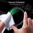 90 tommer / 2,3 m kamerastativ i magnesiumaluminiumslegering Vendbare, avtakbare, monopodplatelås Tverrgående midtsøyle horisontal 360 ° panorama BH-28L-hode + 6-i-1 kamerarengjøringssett