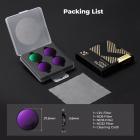 K&F CONCEPT ND Filter Kit Compatible with DJI Osmo Action 6, 4 Pack CPL ND8 ND16 ND32 Screw On Polarizing Neutral Density Filters HD Optical Glass/Multi-Coated Action Camera Accessories