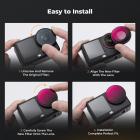 K&F CONCEPT ND/PL Filter Kit Compatible with DJI Osmo Action 6, 4Pack ND8/PL ND16/PL ND32/PL ND64/PL Screw On Polarizing Neutral Density Filter HD Optical Glass/Multi-Coated Action Camera Accessories