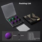 K&F CONCEPT CPL+ND8+ND16+ND32+ND64+Black Diffusion 1/4 Filter for Action 6