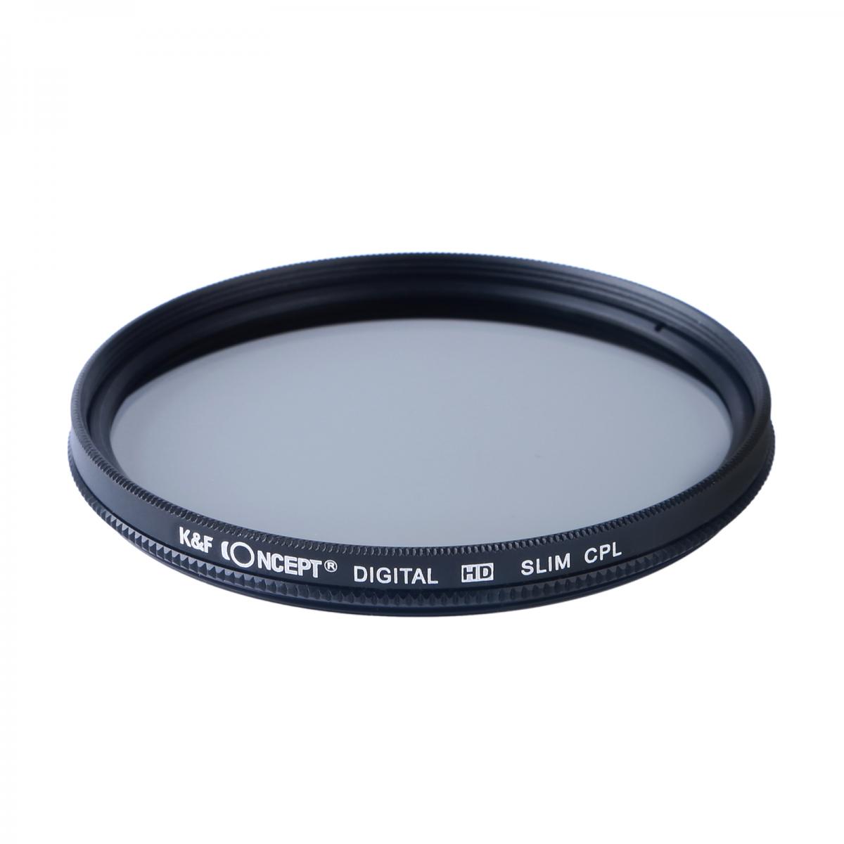 77mm Lens Filtre Kiti Nötr Yoğunluk ND4+UV+Dairesel Polarize (CPL) Lens Filtresi, Temizleme Kalemi ve DSLR Fotoğraf Makineleri için Filtre Kılıfı