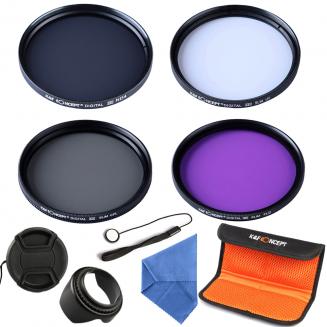 Kit Filtro 52mm UV, CPL, FLD, ND4