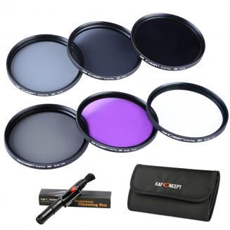 Kit Filtro 40.5mm UV, CPL, FLD, ND2, ND4, ND8