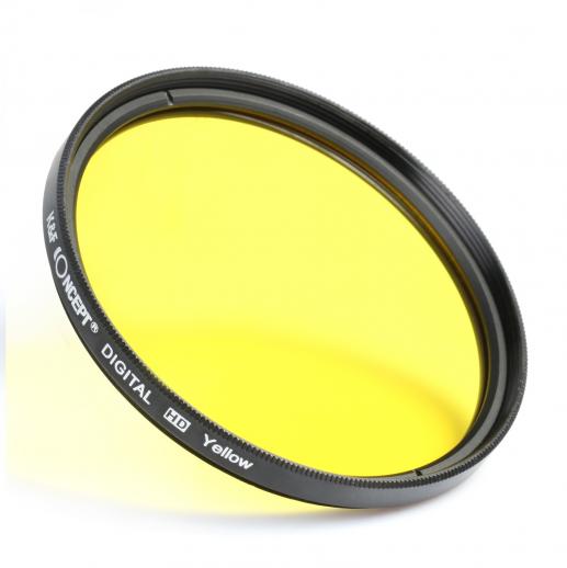 dHD DIGITAL Marken 67mm Farbfilter gelb Full Filter Markenfilter 67 mm 