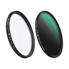 MCN1 49mm Lens Filtres Kit ND1000 CPL avec Multiple Couches Nano Coated
