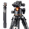 70 inch zonne-statief, koolstofvezel reisstatief, maximale hoogte 33 lbs belasting voor Eclipse
