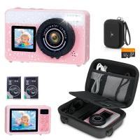 Underwater Camera for Kids 4K 48MP, 3M Waterproof, Dual Screen, for Snorkeling Swimming, Includes EVA Storage Case, Kentfaith