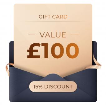 Flash sale: 85£ for 100£ gift certificate, can use with coupon codes,Can be stacked with any offer
