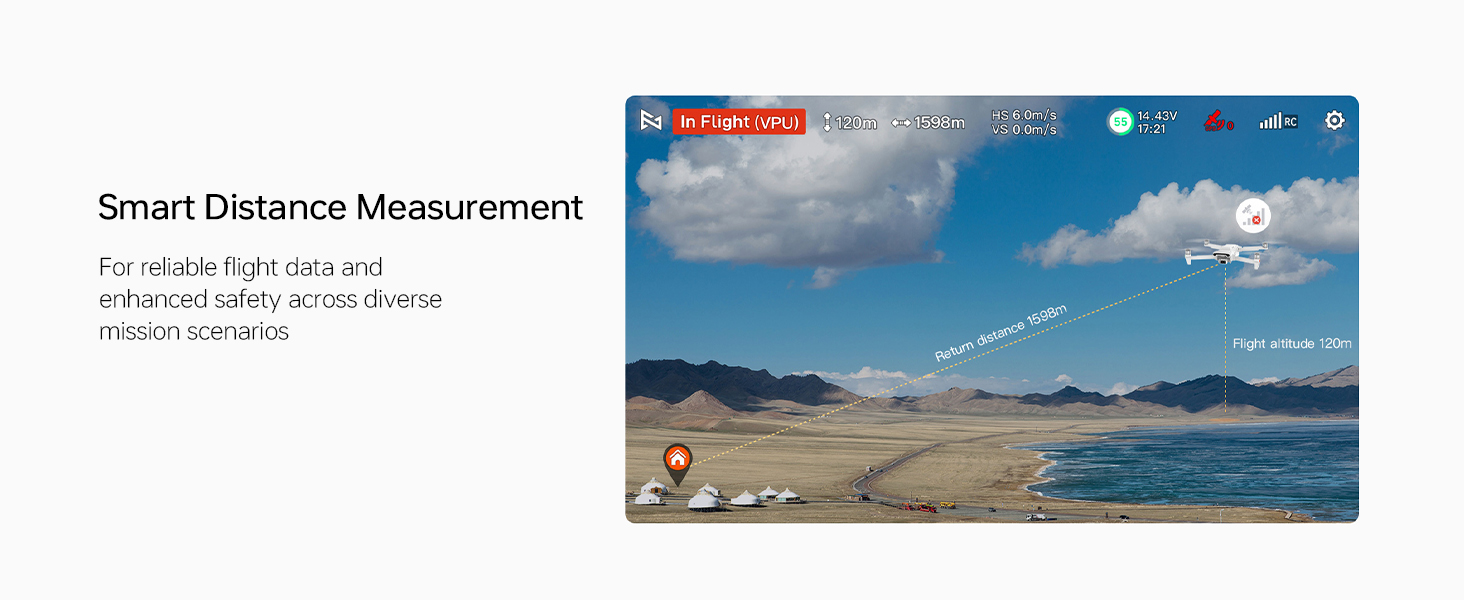 Умный измерение расстояния
