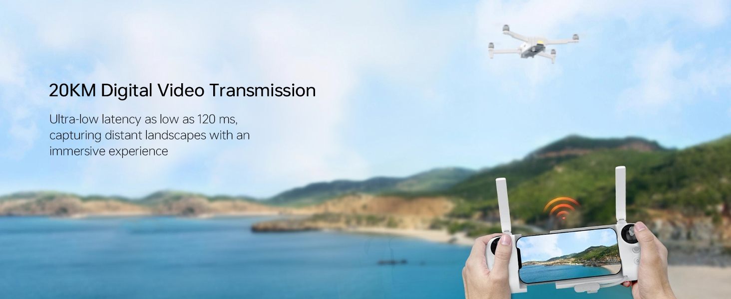 Цифровая видеопередача 20 км
